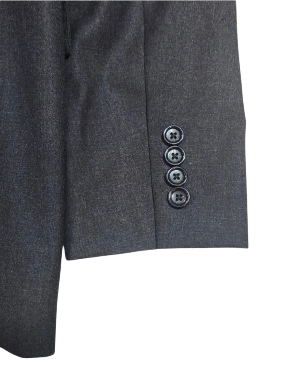 J Crew Loro Piana Wool Super 120s Blazer Aldridge Jacket Mens 38 Regular Grey